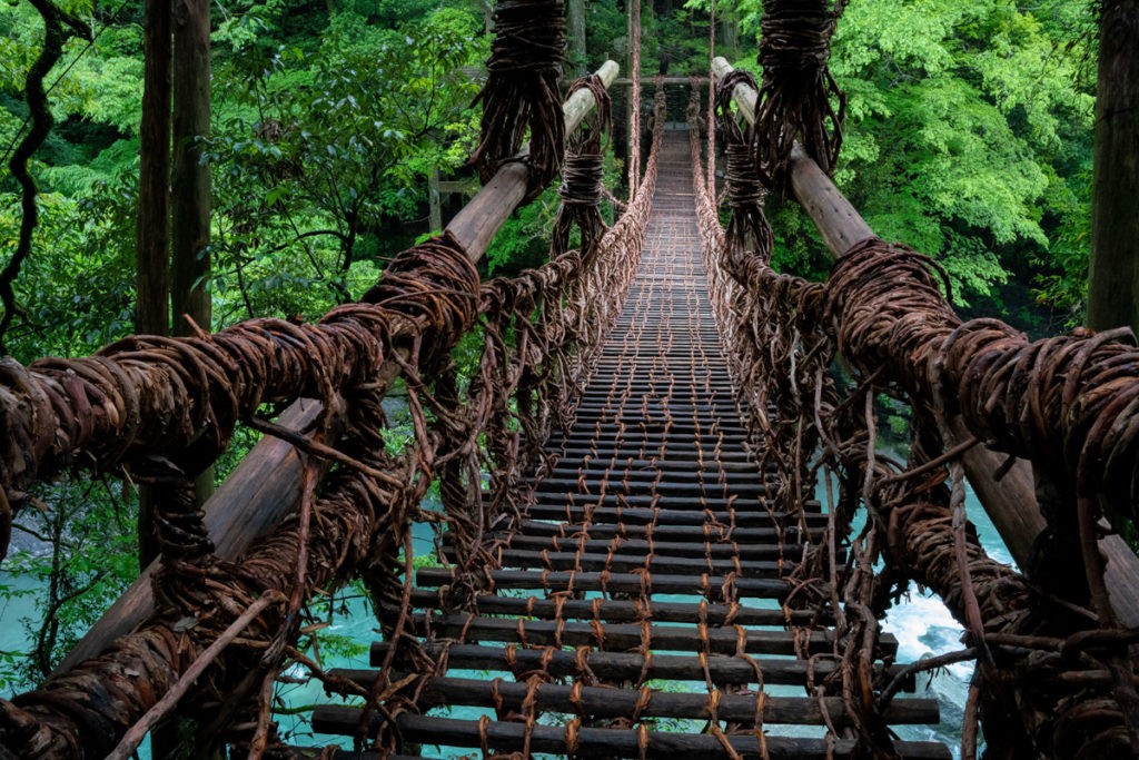 祖谷のかづら橋