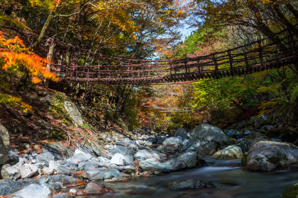奥祖谷二重かづら橋